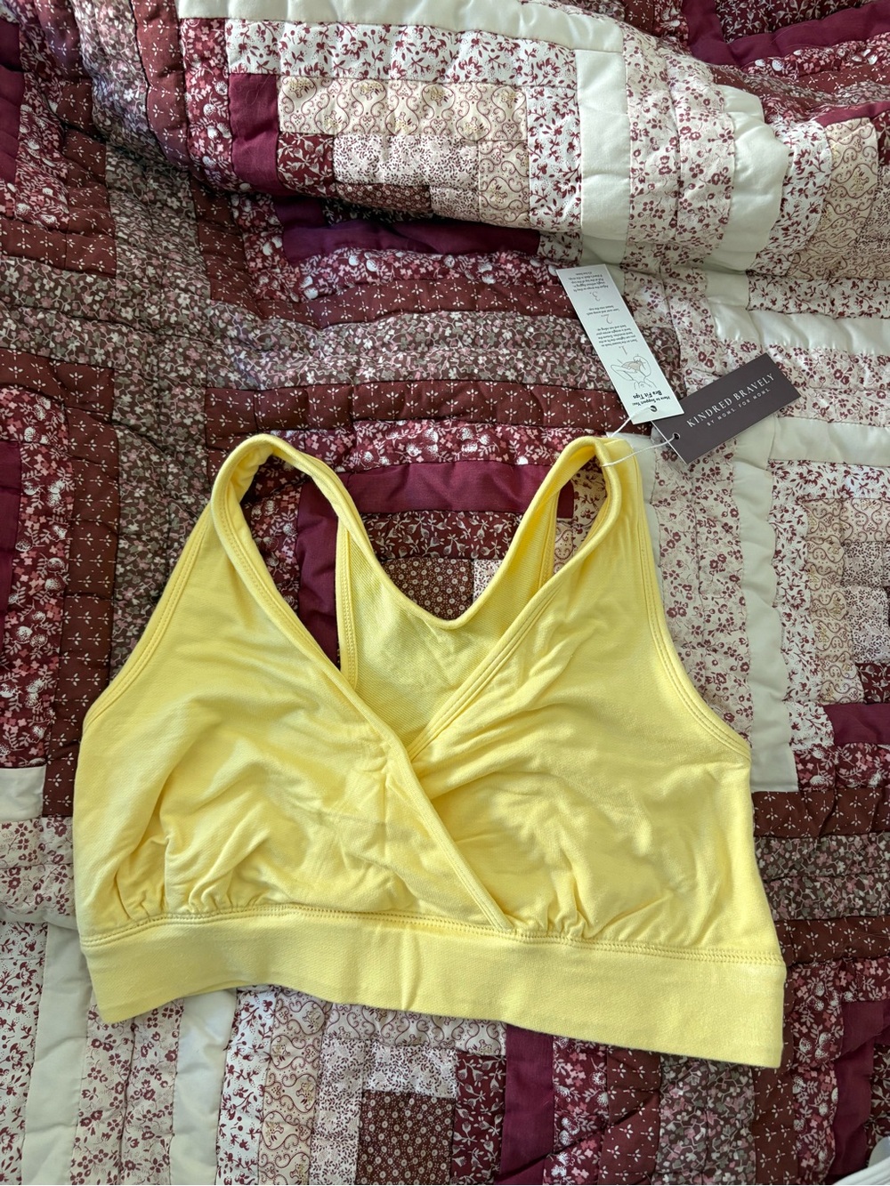 Kindred Bravely Soft Yellow Wireless Bralette